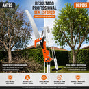 Serrote Podador De Galhos Altos Tesoura 2 Em 1