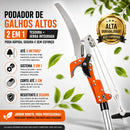 Serrote Podador De Galhos Altos Tesoura 2 Em 1